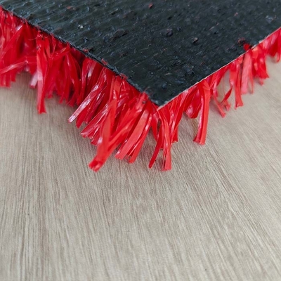 25 mm rood kunstmatig vals tennisgras met weinig onderhoud Multifunctioneel astro-gras voor tennissporten en andere activiteiten