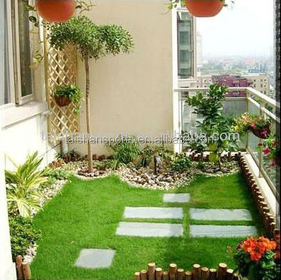 kwaliteit  40mm Playground Artificial Grass With Dtex 11600 And 18900 Density Used For Landscape Decoration fabriek