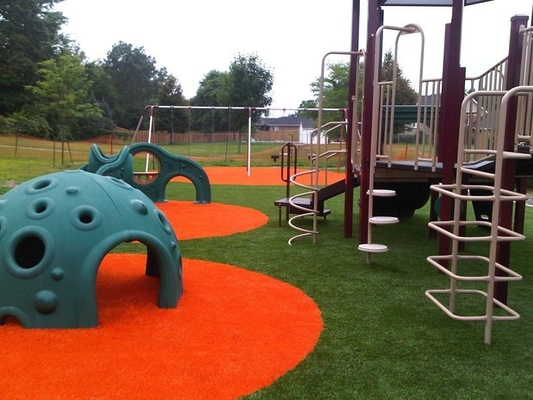 20 mm Pile Height Kunstmatig LLandschapsgras Installeerbaar voor elke gelegenheid met SBR-latex-achtergrond