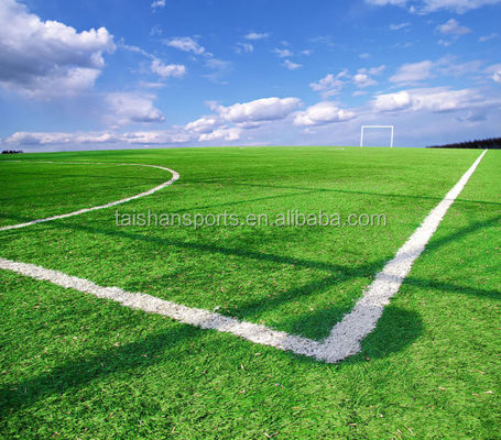 FIFA-gecertificeerd 55 mm hoog kunstgras met hoge dichtheid voor voetbalbanen met weinig onderhoud
