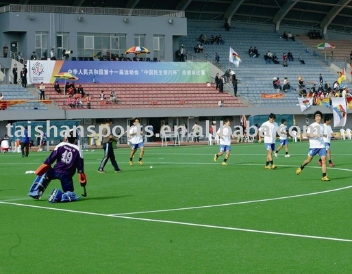 Voetbal kunstgras CPP + LENO Terug met 5/8 inch Gauge en 40mm Pile Hoogte
