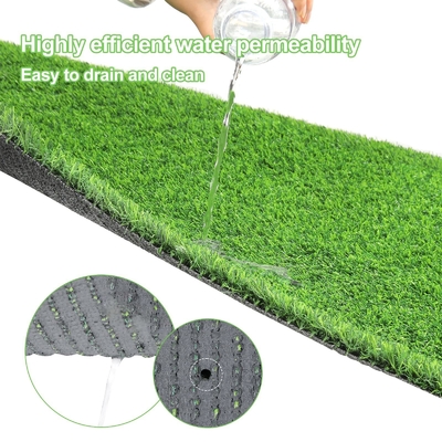 200 hechtingen/M PE-materiaal Niet-opvulbare kunstgras 50 mm 18000 Dtex Voor voetbal/voetbalsport