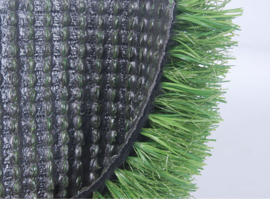 17000 Dtex voetbal kunstgras met CPP+LENO-ondersteuning en PU-lijmcoating voor sportvelden