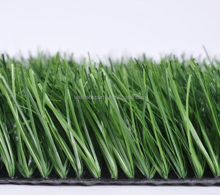 Groen voetbalkunstgras met 5/8" PP+LENO-rug en SBR-latexcoating