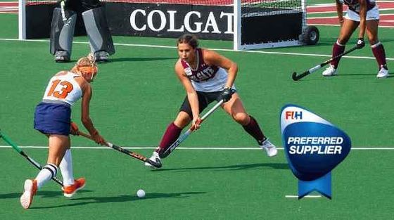 FIH-gecertificeerd hockey kunstgras met een hoogte van 20 mm en een dichtheid van 42000 mm voor optimale prestaties
