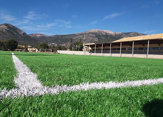 FIFA-goedgekeurd UV-bestand 50 mm Pile Height Football kunstgras met hoge dichtheid en weinig onderhoud