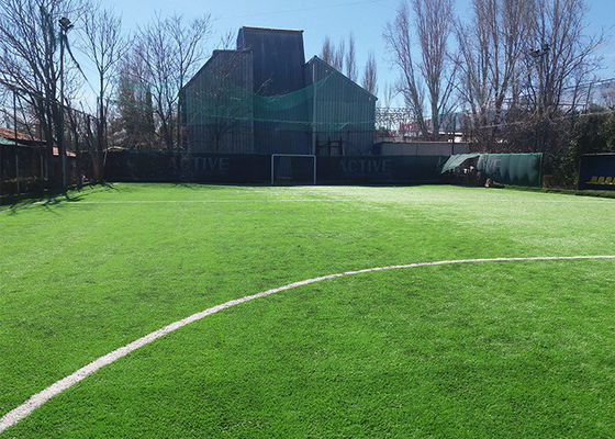 FIFA-goedgekeurd UV-bestand 50 mm Pile Height Football kunstgras met hoge dichtheid en weinig onderhoud