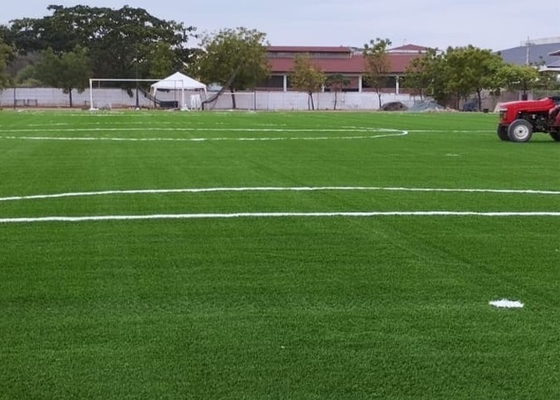 50 mm voetbal kunstgras 160 steken/M Buitengemaakt vals gras Voor voetbalvelden en buitenactiviteiten met weinig onderhoud