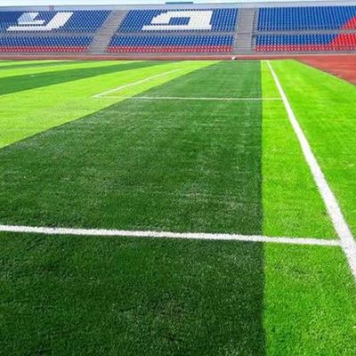 FIFA-goedgekeurd UV-bestand 50 mm Pile Height Football kunstgras met hoge dichtheid en weinig onderhoud