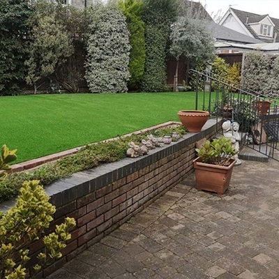 48 mm Vakantie Landschap Kunstmatig Groen Fake Turf Hoog Dichtheid Hoog Dtex Lage Onderhoud Realistisch Uiterlijk