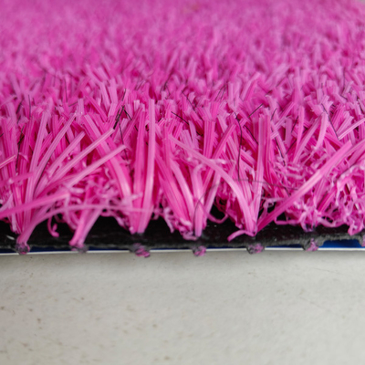 25 mm Pile Height Aanpasbaar Meerdere doeleinden Synthetisch gras met geleidende graszijde Voor huisdieren en kinderen