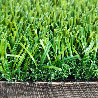 14600 Dtex Grote UV-resistentie, laag onderhoud, groen kunstgras met zwart of groen SBR-latex-achtergrond