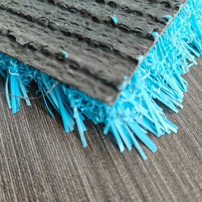 25mm poolhoogte antistatisch UV-bestendig kunstgras met aanpasbaar blauw oppervlak