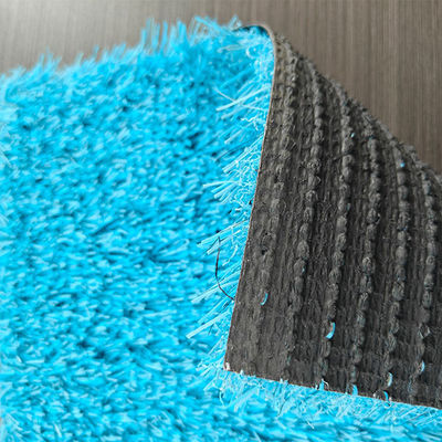 25mm poolhoogte antistatisch UV-bestendig kunstgras met aanpasbaar blauw oppervlak