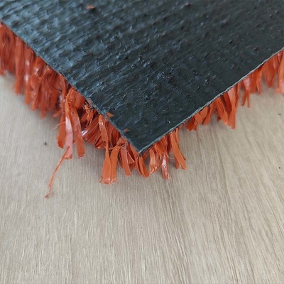 Brick Red Tennis Kunstgras 6300 Dtex 25mm Mesh Grass Multi Functional Low Maintenance