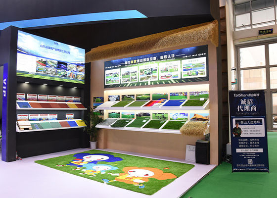 Gepersonaliseerd 17 mm Pile Height UV-bestand kunstgras met eenvoudige installatie voor elke gelegenheid