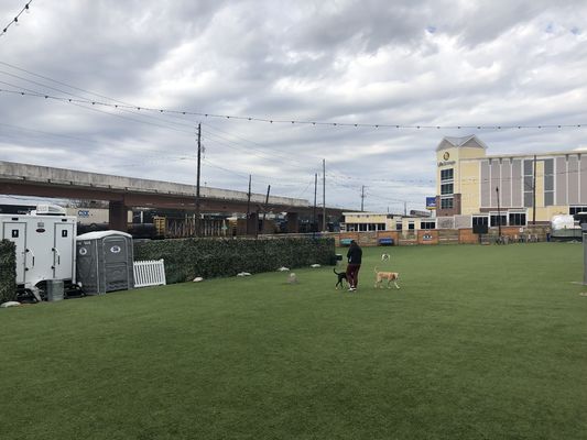 42 mm hoog kunstgras met een realistisch uiterlijk en weinig onderhoud voor tuinen en landschappen