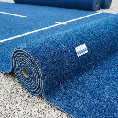 12mm Hoge Dichtheid Blauw Kunstgras Padel Turf voor Sportvelden met Uitstekende Prestaties