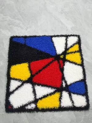 Afgebeeld Kunstgras Afgebeeld Kunstgras 40mm Voetbal Kunstgras Aangepaste Logo's
