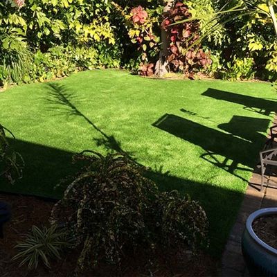 45 mm Pile Height Landscape Kunstgras met platte vorm Garne beschikbaar in elke gewenste lengte